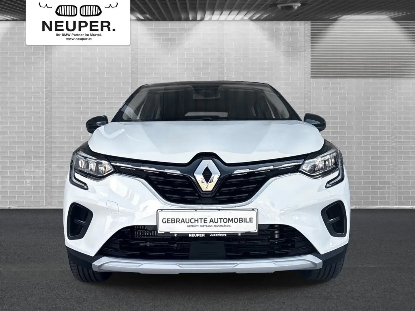 Renault Captur TCe 90 Intens Weiß - 2
