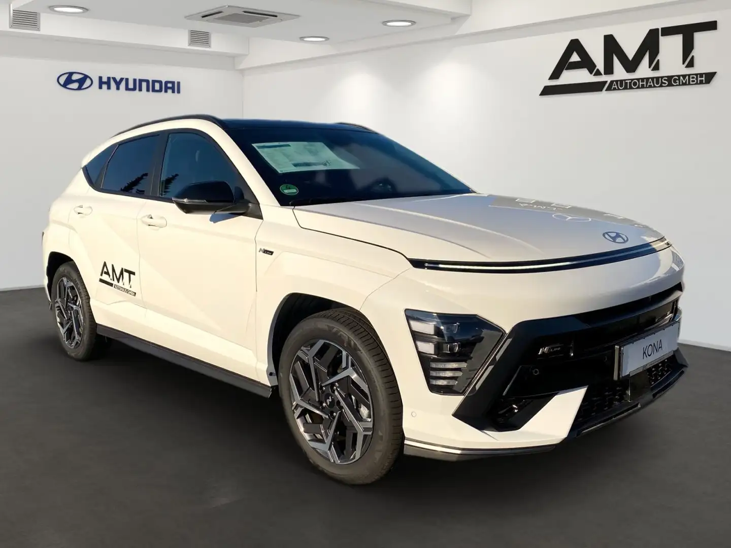 Hyundai KONA N-Line+Ultimate+Bose+Schiebedach+360°+LED Blanc - 2