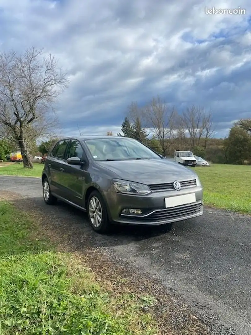 Volkswagen Polo 1.4 TDI 75 ch BlueMotion Technology Confortline Grau - 2