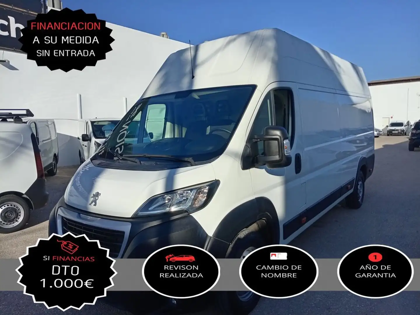 Peugeot Boxer Furgón 2.2BlueHDI 435 L4H3 S&S 140 Blanco - 1