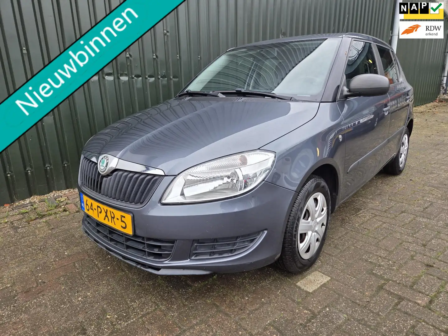 Skoda Fabia 1.2 Go 1e eigenaar Grijs - 1