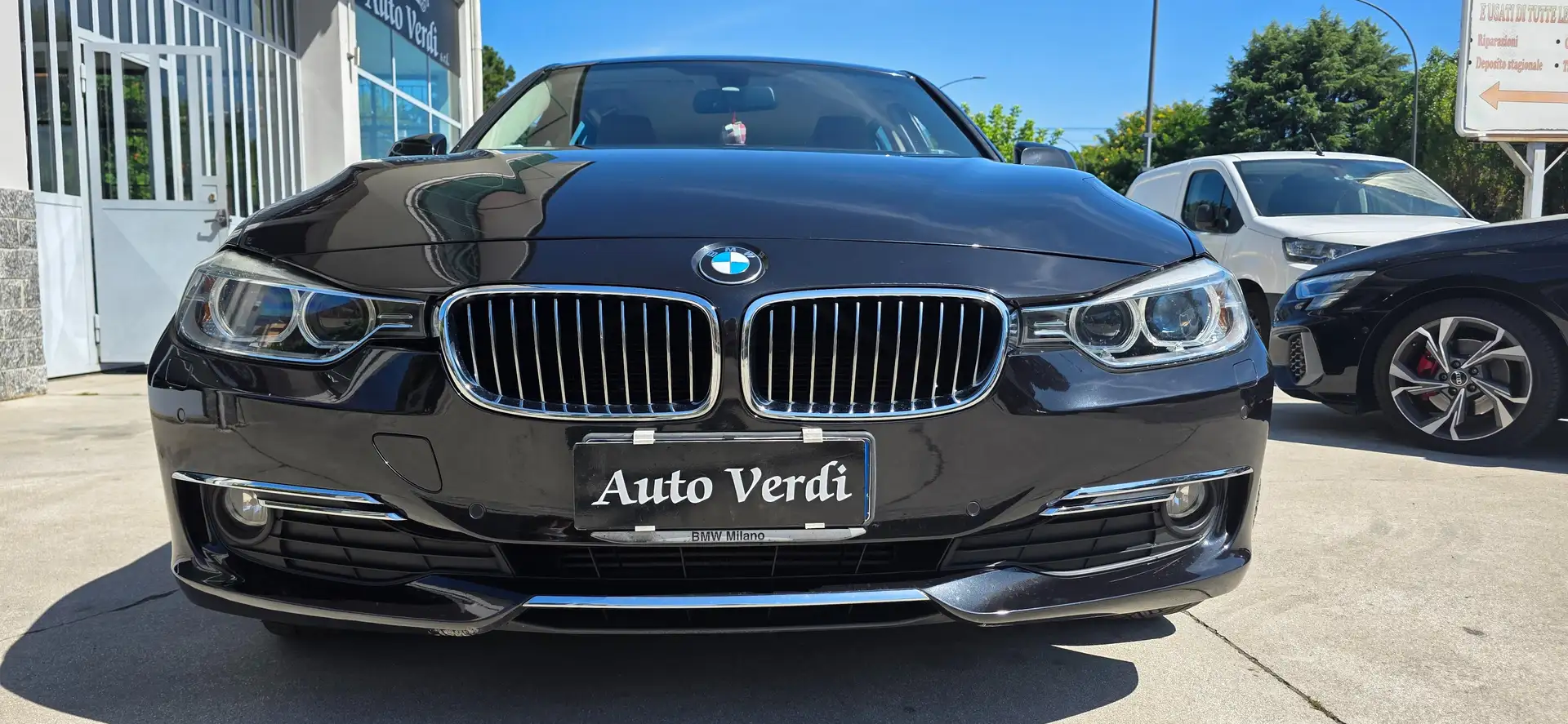 BMW 318 Serie 3 F31 2012 Touring 318d Touring auto Nero - 1