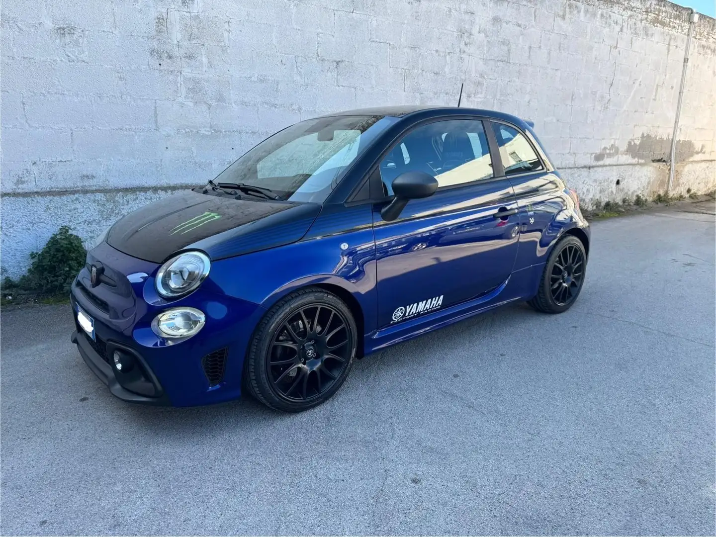Abarth 595 595 1.4 t-jet Monster Energy Yamaha 165cv Blu/Azzurro - 1