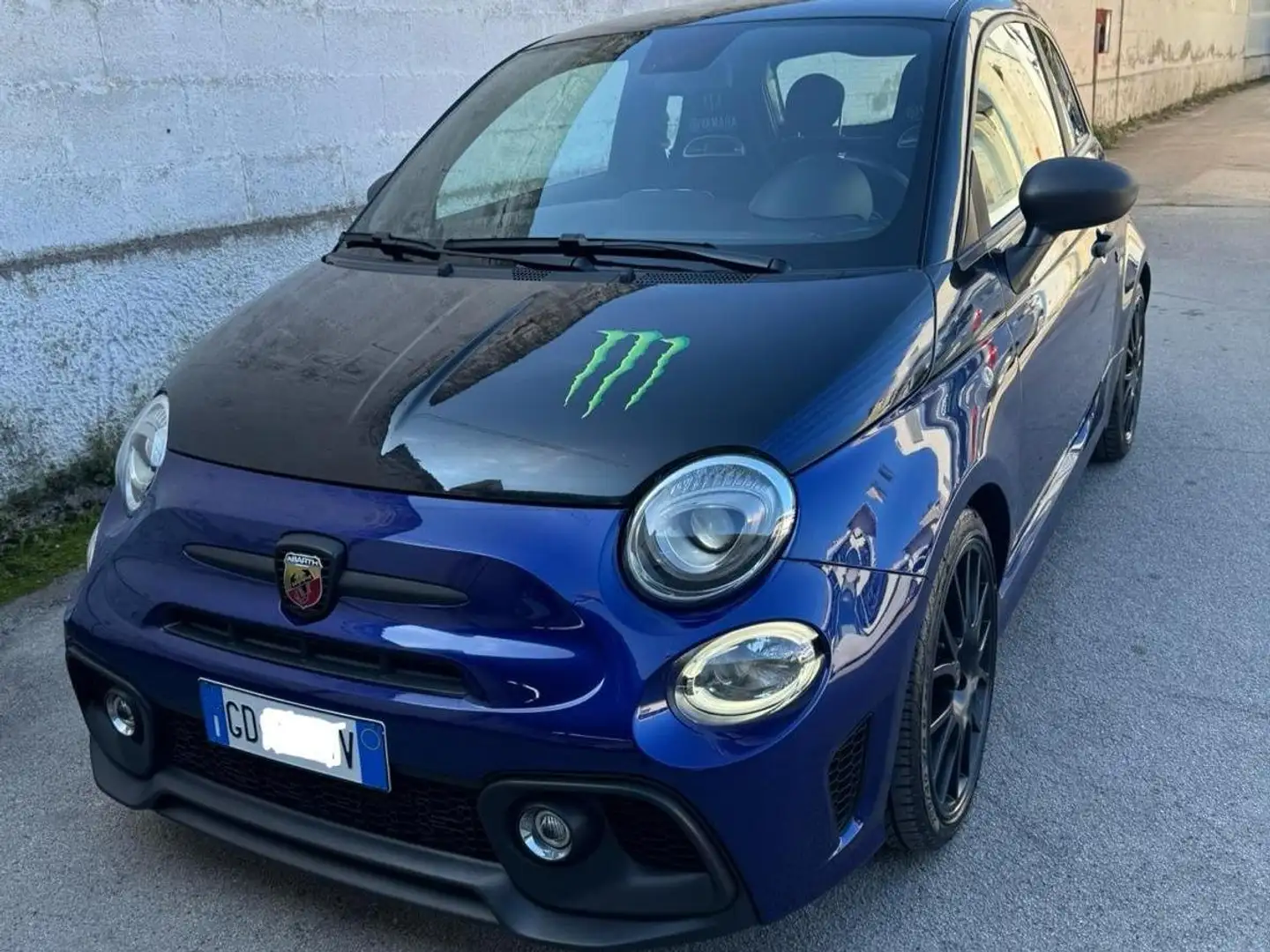 Abarth 595 595 1.4 t-jet Monster Energy Yamaha 165cv Blu/Azzurro - 2