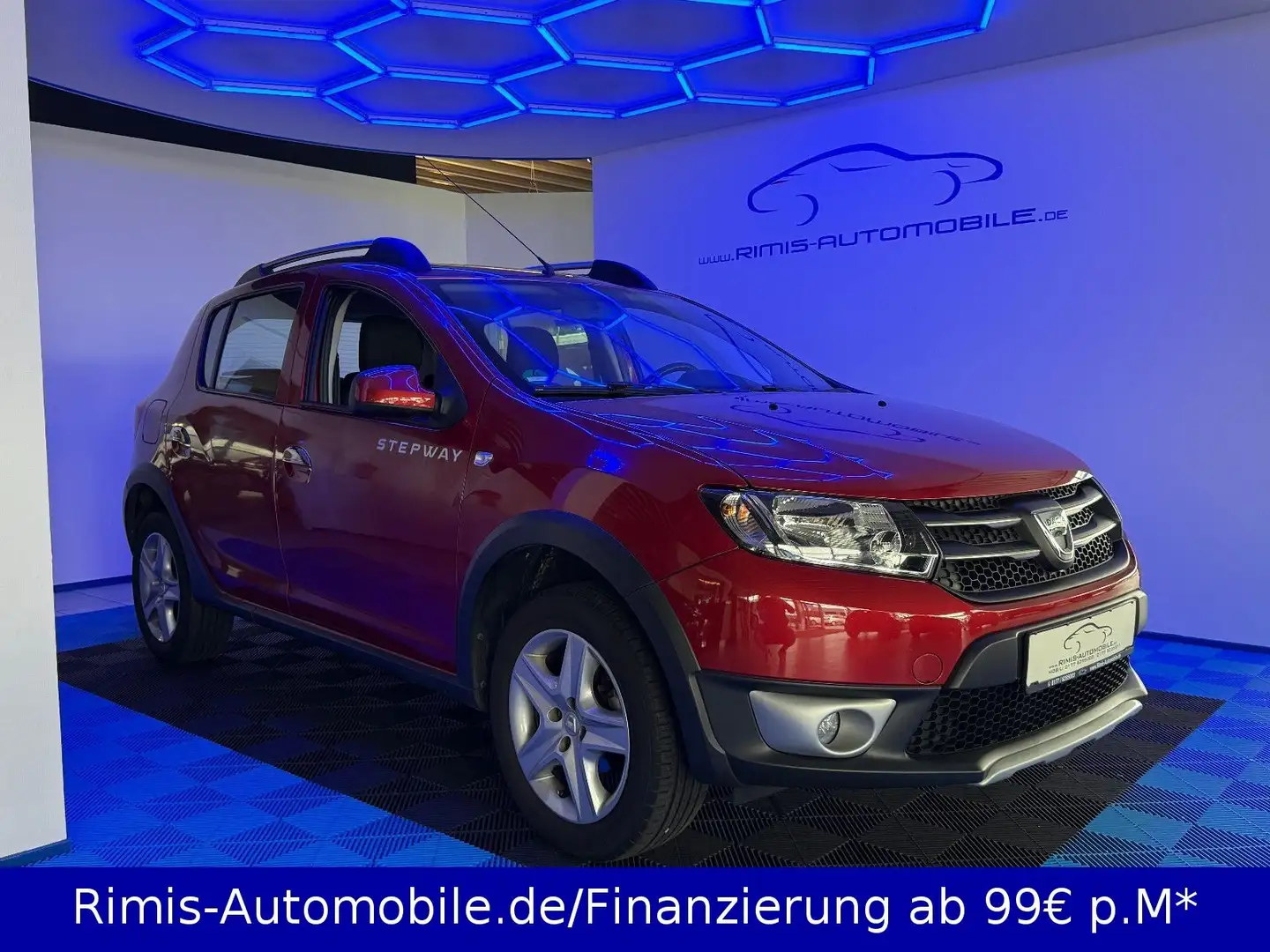 Dacia Sandero II Stepway Prestige Automatik Navi 1.Hd Czerwony - 1