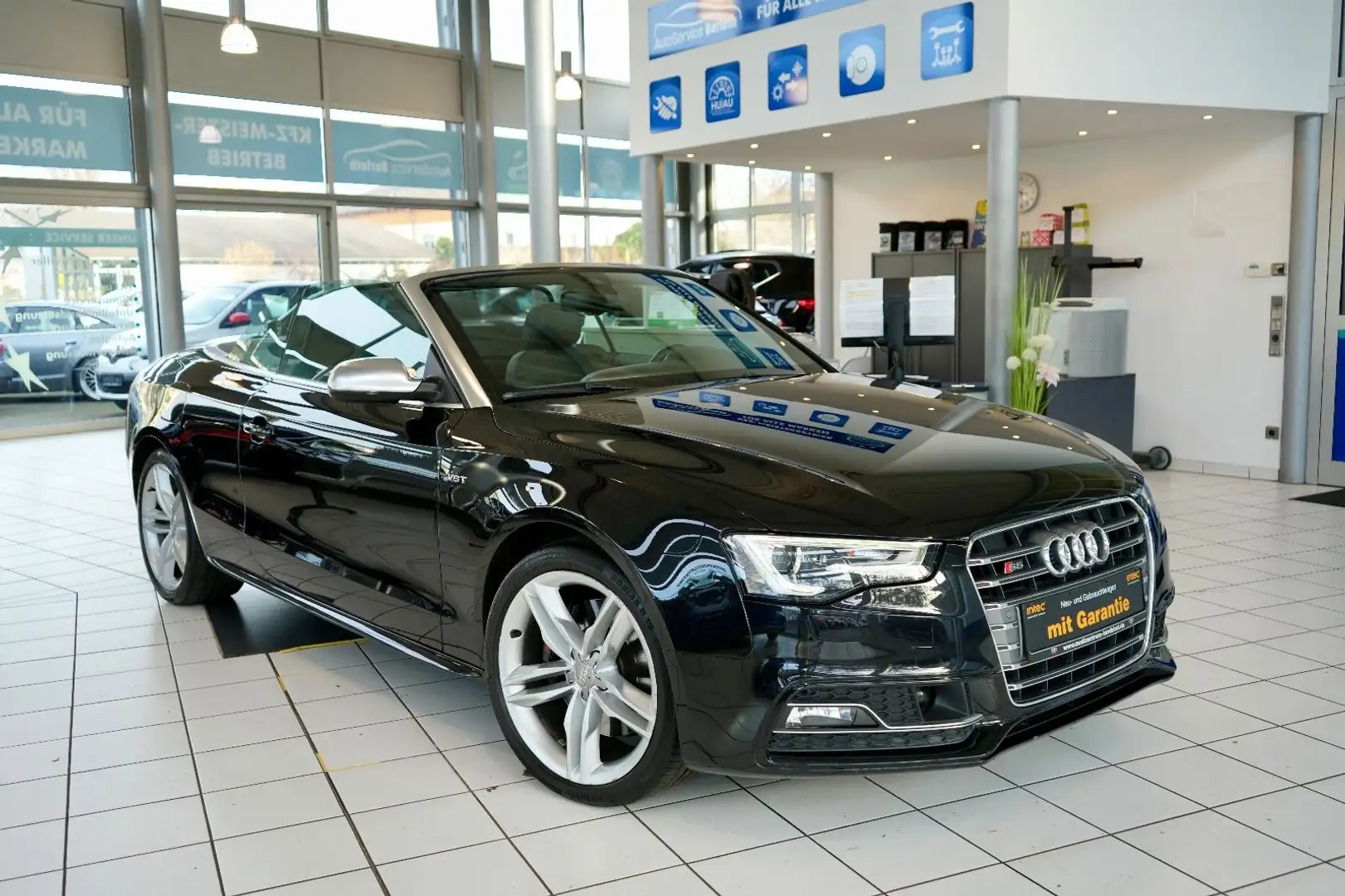 Audi S5 Cabriolet 3.0 TFSI quattro *Vollausstattung* Noir - 2