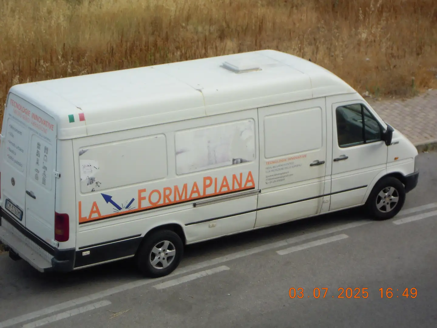 Volkswagen LT LT 35 furgonato, extra lungo, mt 6,86, h. 1,96 Blanc - 1