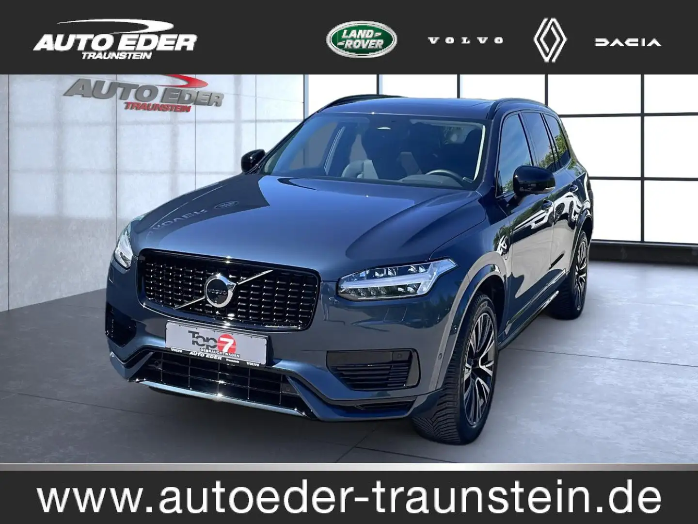 Volvo XC90 XC 90 Plus Dark Recharge Plug-In Hybrid AWD LED Blu/Azzurro - 1