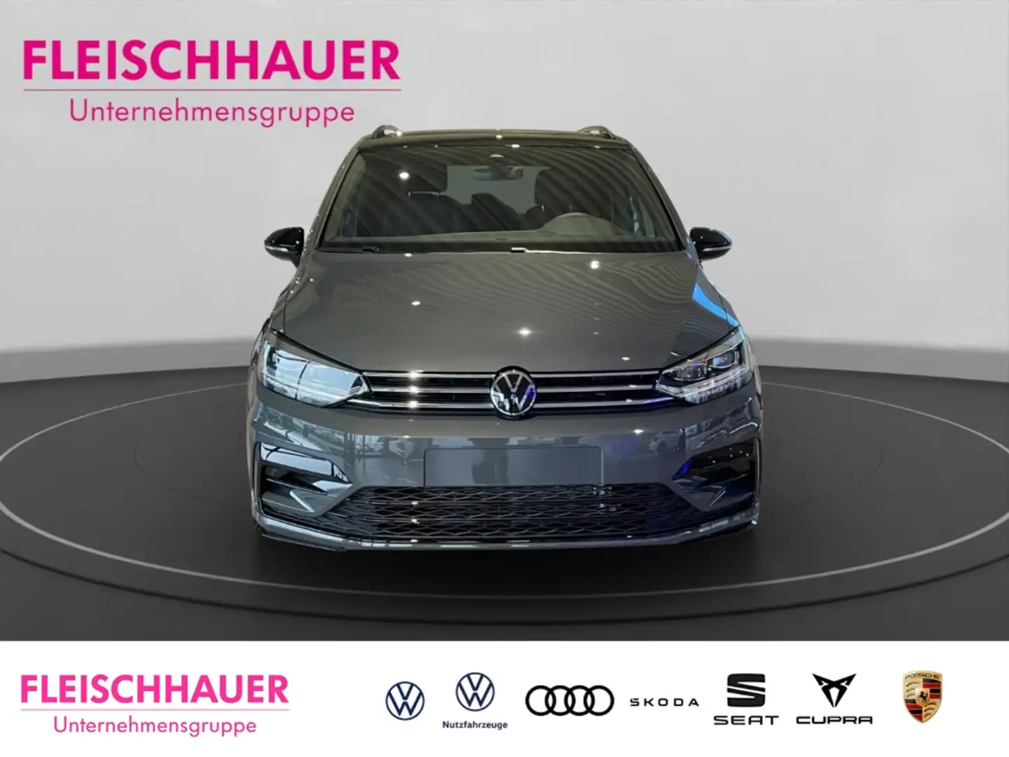 Volkswagen Touran 1.5 TSI Highline R-Line AHK NAVI PANO 7-Sitzer Grau - 2
