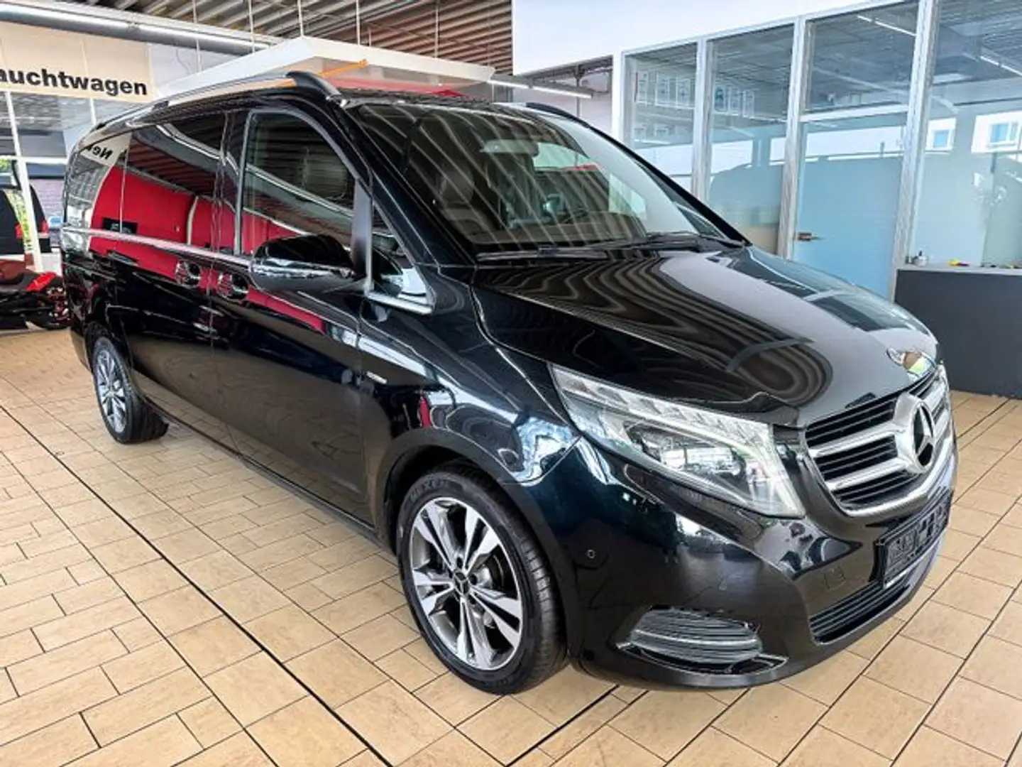 Mercedes-Benz V 220d BT *AVANT.SPORT+AUT+NAVI+LEDER+2xSCH.TÜR* Schwarz - 1
