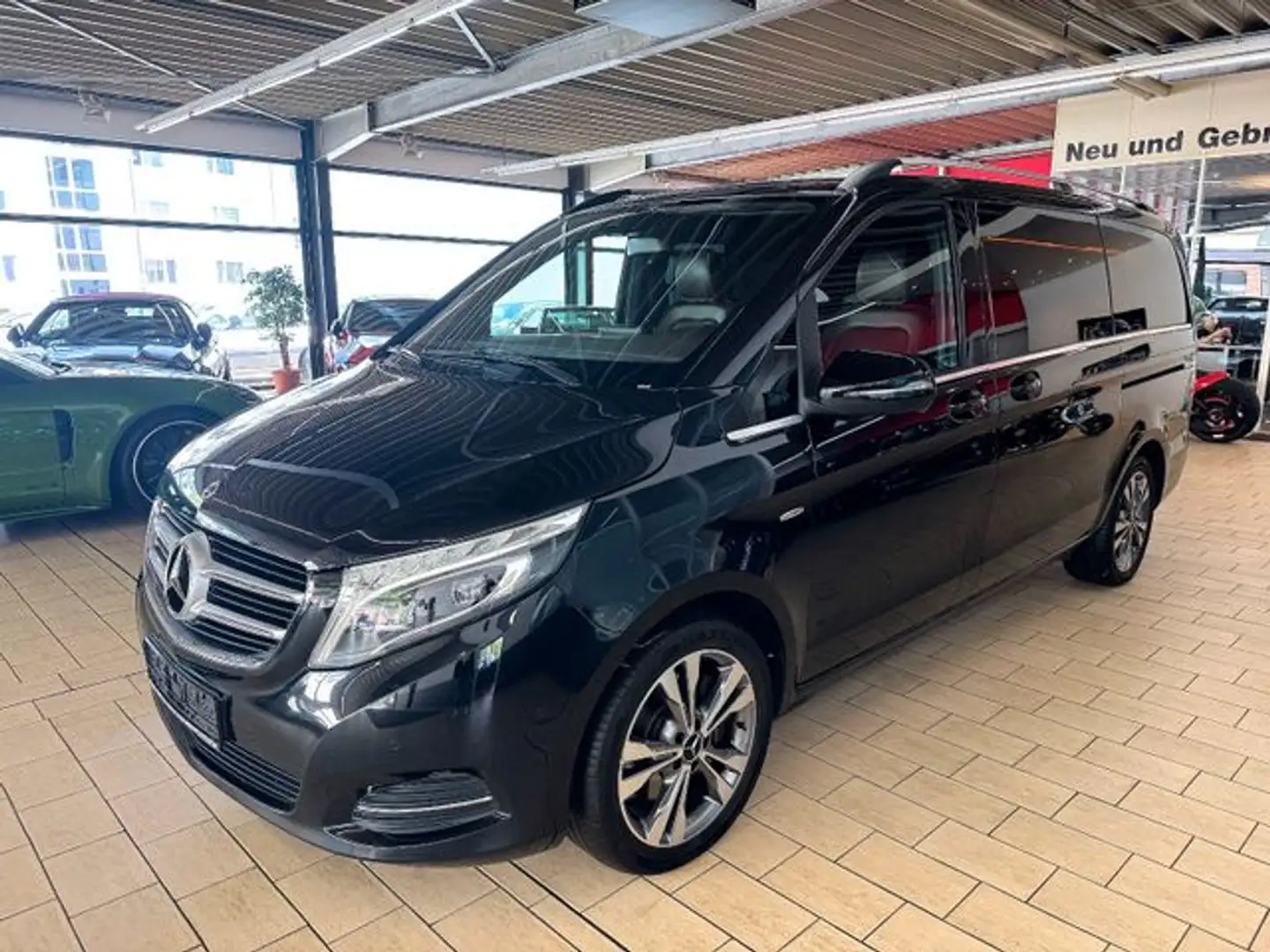 Mercedes-Benz V 220d BT *AVANT.SPORT+AUT+NAVI+LEDER+2xSCH.TÜR* Negru - 2