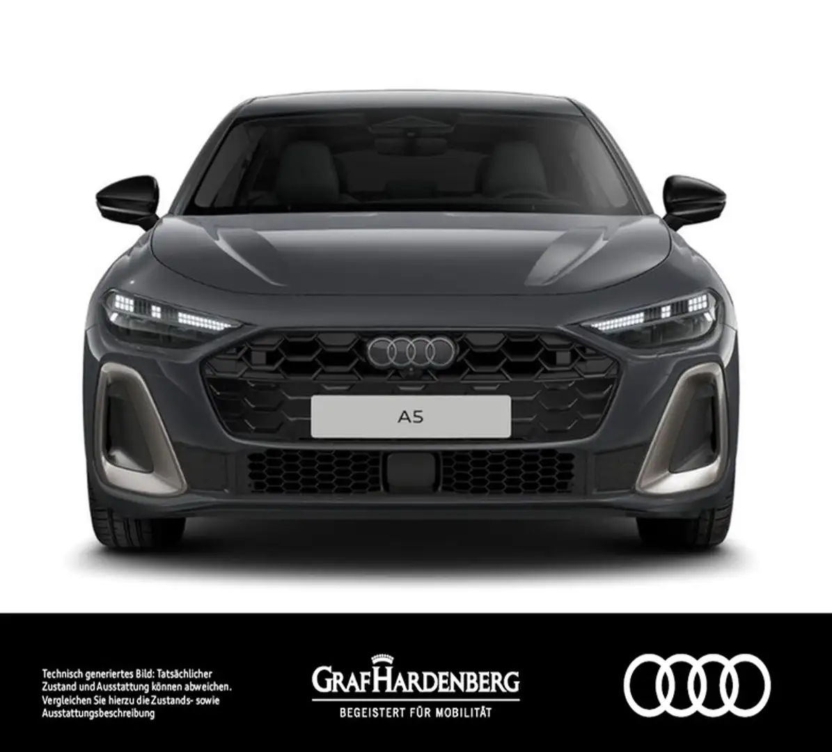 Audi A5 Lim. TDI S line Virt.Cockpit Matrix Navi ACC Grau - 2