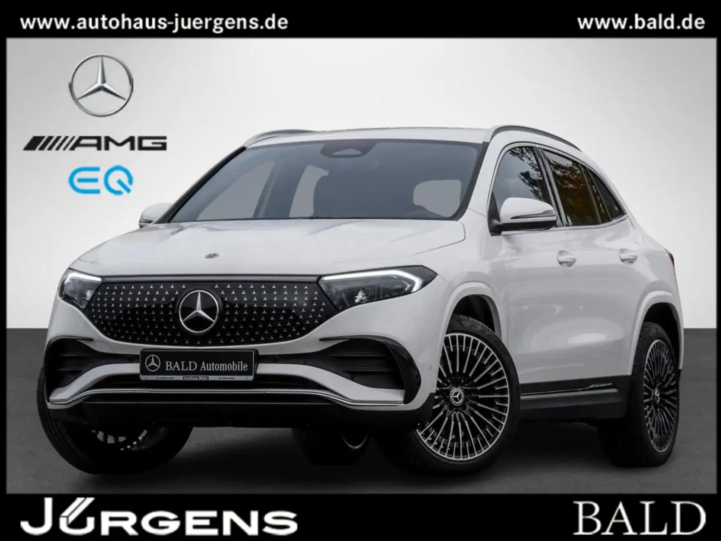 Mercedes-Benz EQA 250 AMG-Sport/Distr/LED/Ambi/Kamera/Totw/20" Blanc - 1