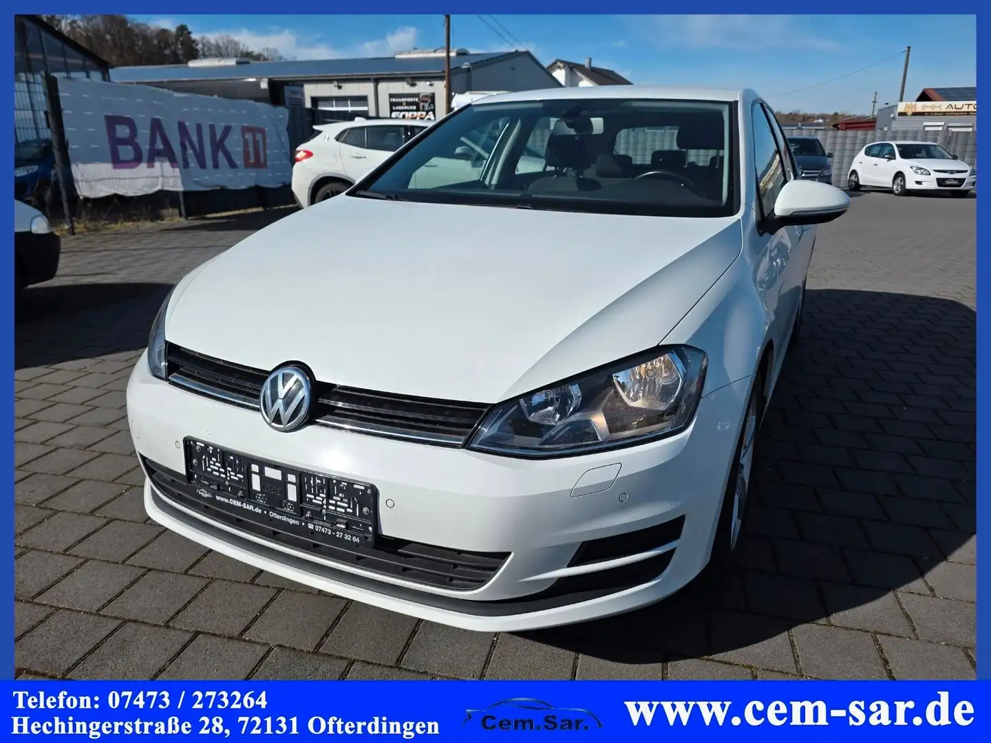 Volkswagen Golf VII Lim. Comfortline *ALU-Felgen*Navi-Touch Bianco - 2
