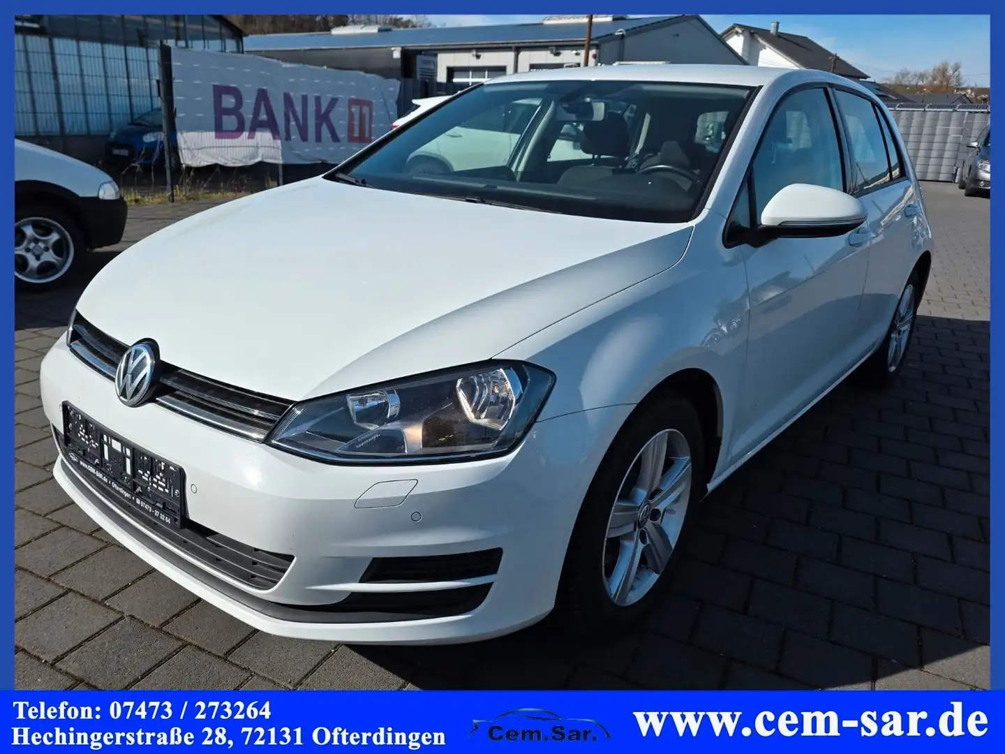 Volkswagen Golf VII Lim. Comfortline *ALU-Felgen*Navi-Touch Bianco - 1