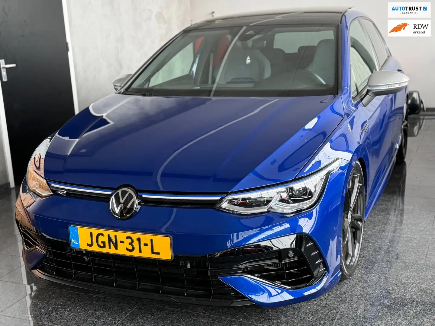 Volkswagen Golf 2.0 TSI R 4Motion 333PK 2023 Blauw Bilstein /APR P Blau - 1