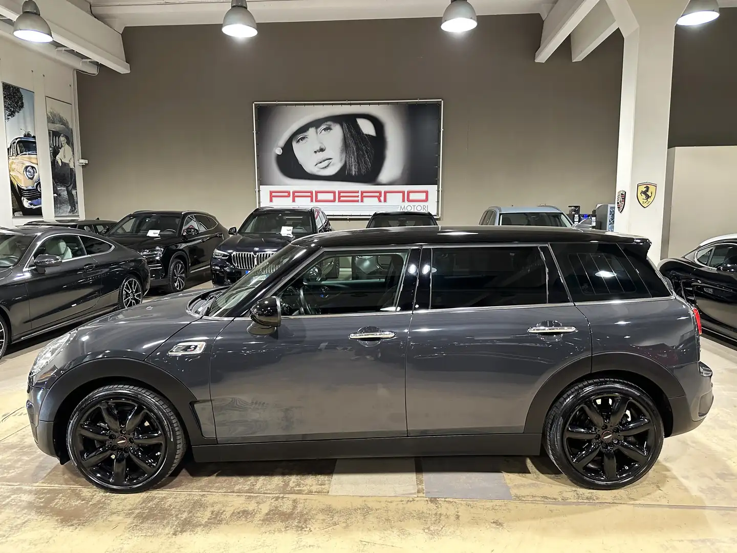 MINI Cooper SD Clubman 2.0 Hype auto - Pack JCW - 18" - Camera - Carplay Grigio - 2