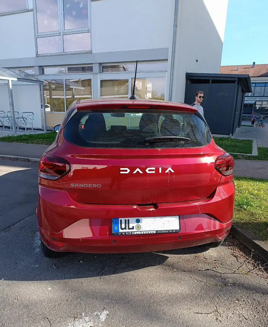 Dacia Sandero TCe 90 CVT Expression Rot - 1