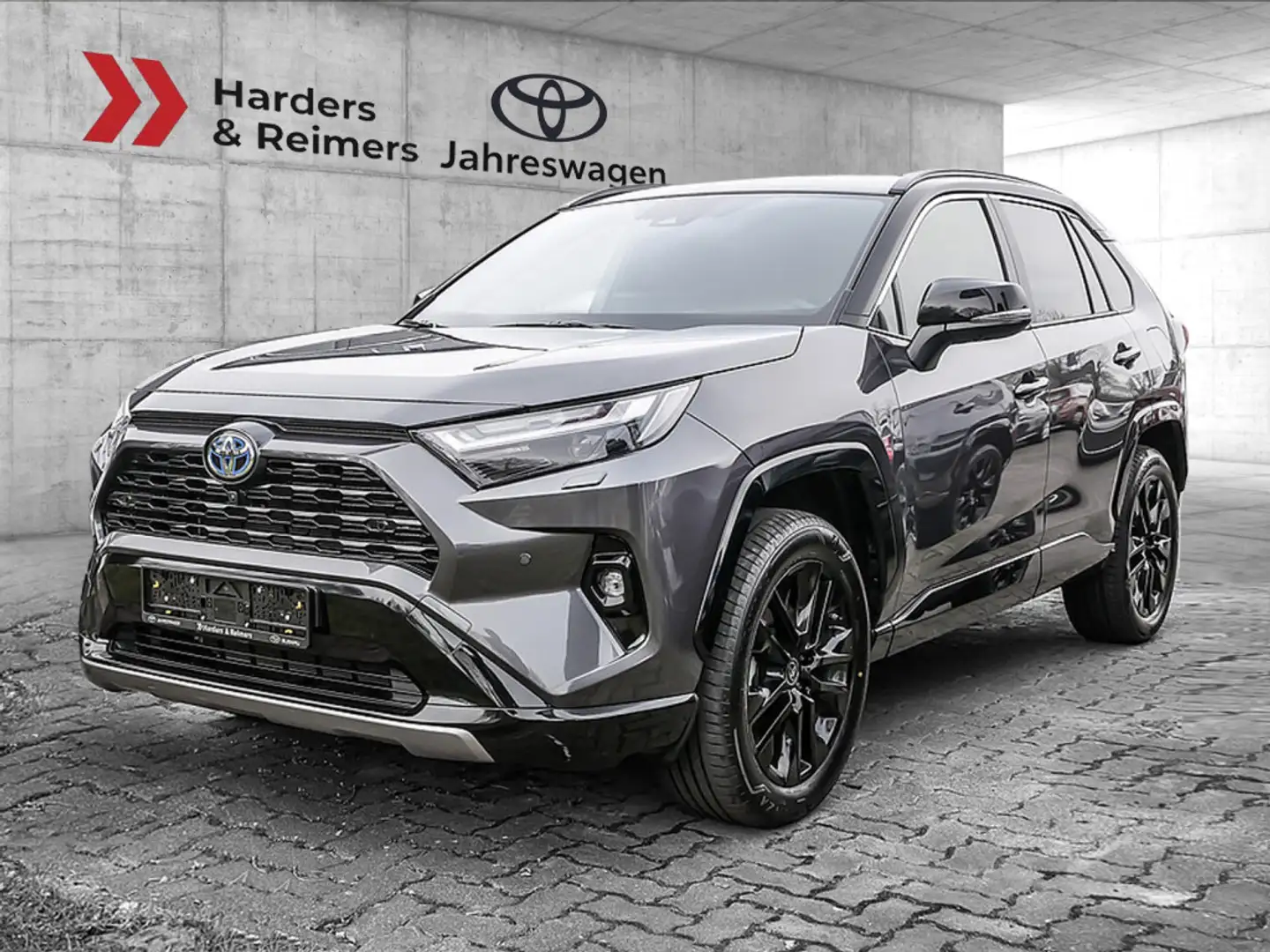 Toyota RAV 4 2.5 Hybrid Style SHZ NAVI ACC LED 360° Grau - 1