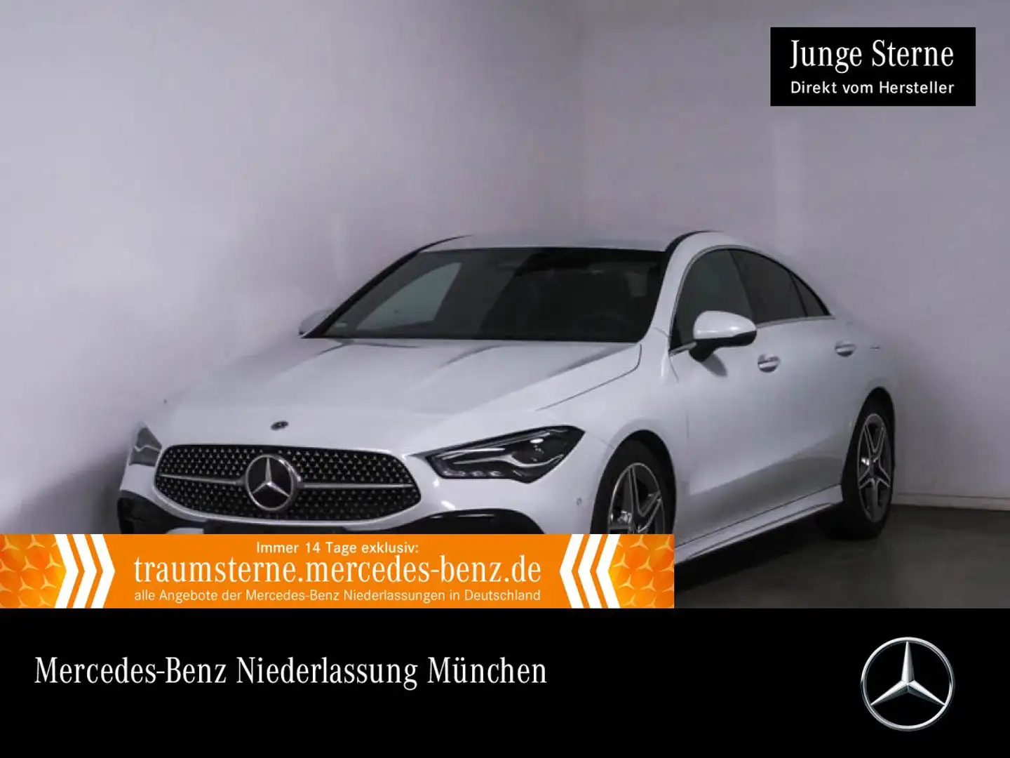 Mercedes-Benz CLA 200 d AMG+LED+KAMERA+TOTW+KEYLESS+8G Blanc - 1