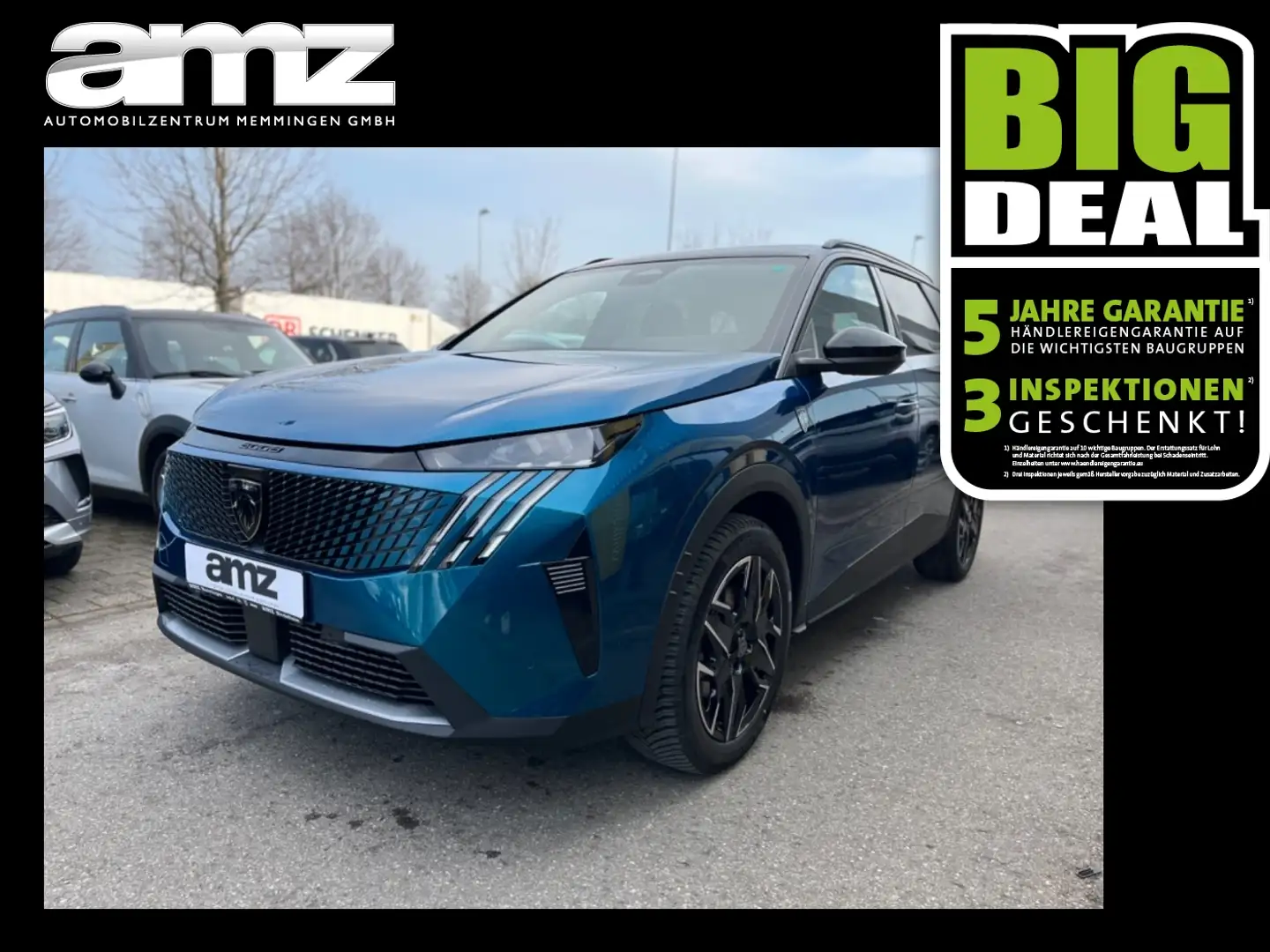 Peugeot 5008 Hybrid 136 GT Mega Angebot, *Sitzheizung Blau - 1