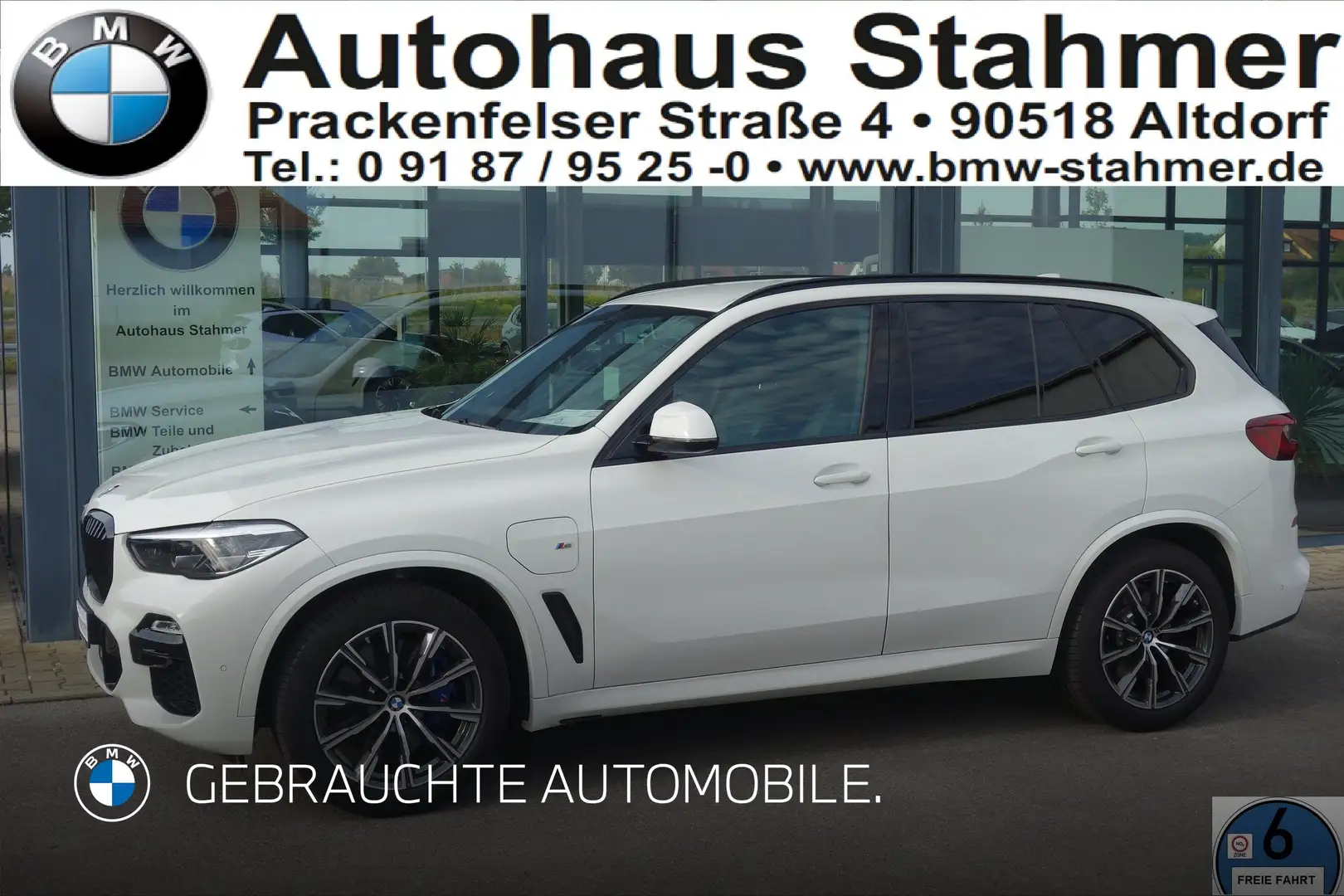 BMW X5 xDrive45e iPerformance M Sportpaket Head-Up Weiß - 1