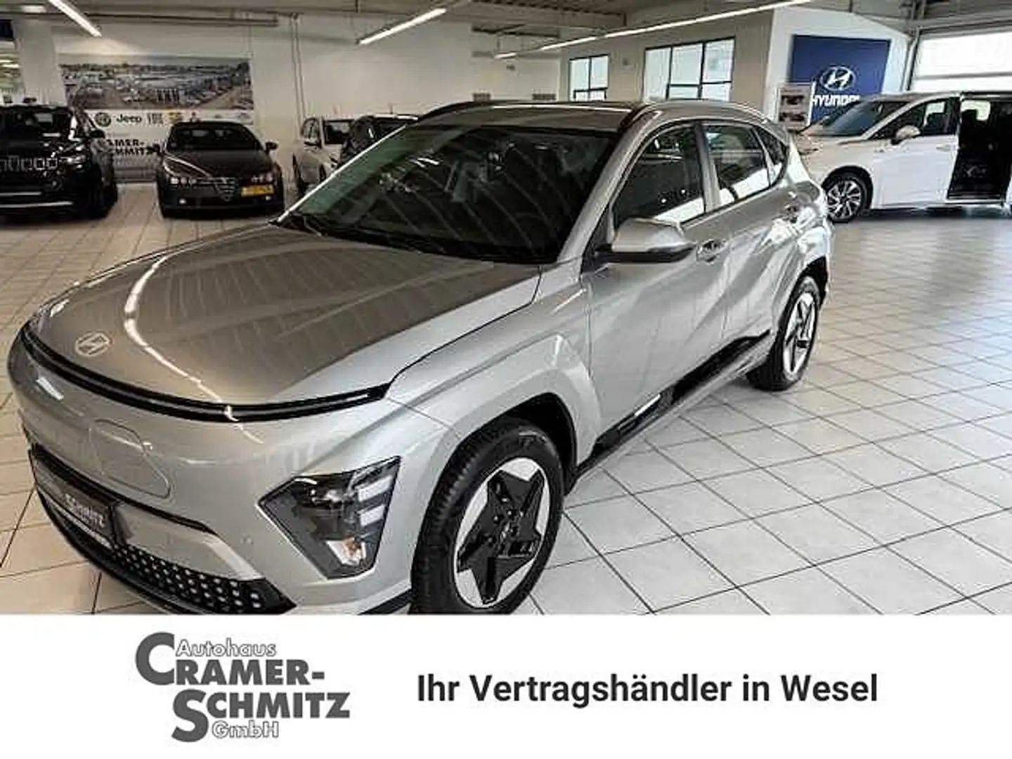 Hyundai KONA EV Advantage Argent - 1