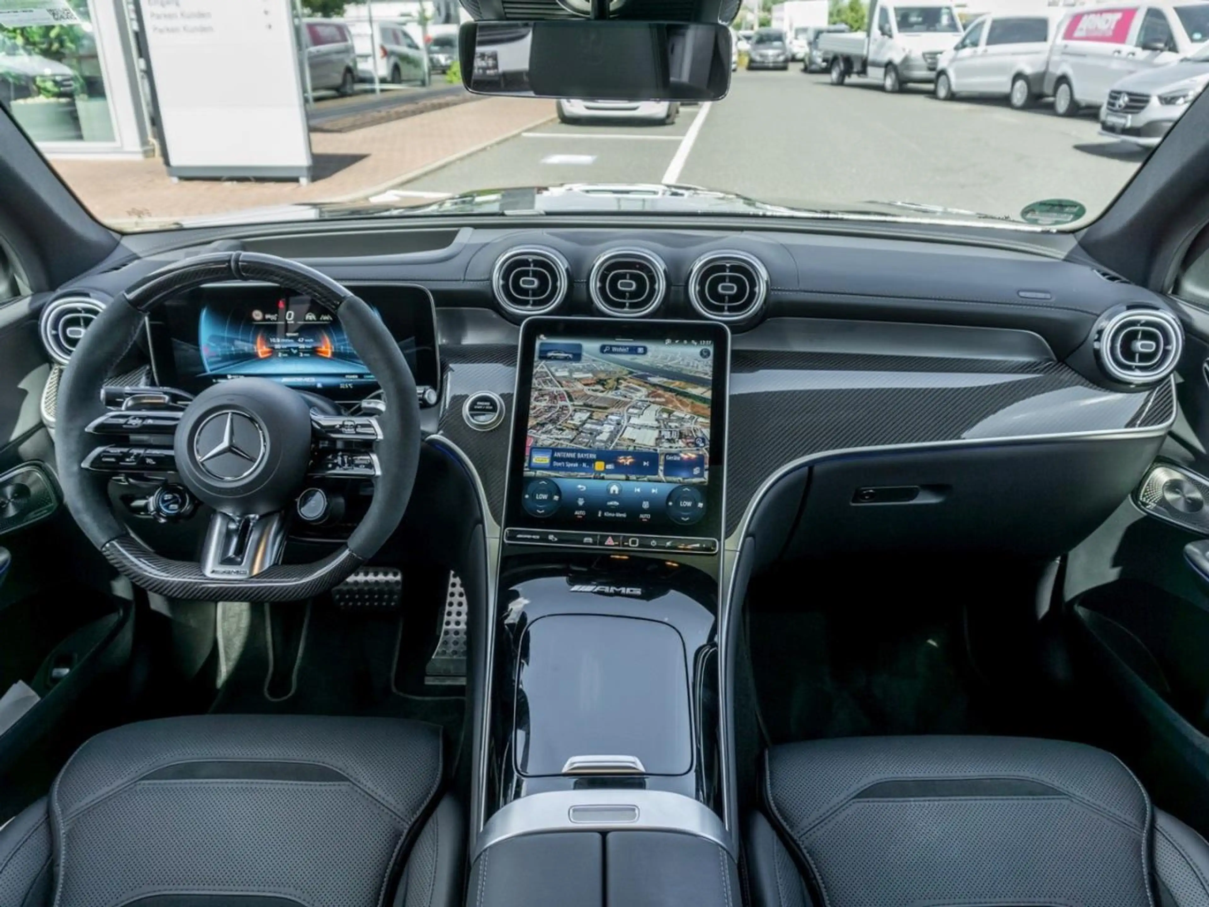 Mercedes-Benz GLC 53 AMG 4M Coupe Night Panorama HUD — photo 12