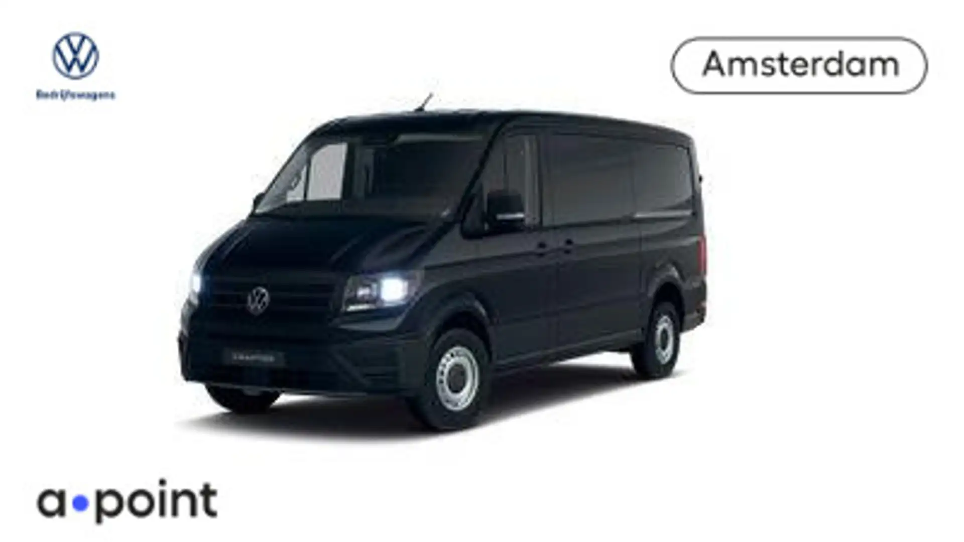 Volkswagen Crafter Bedrijfswagens Trendline L3 2.0 TDI EU6 140 pk GVW Zwart - 1