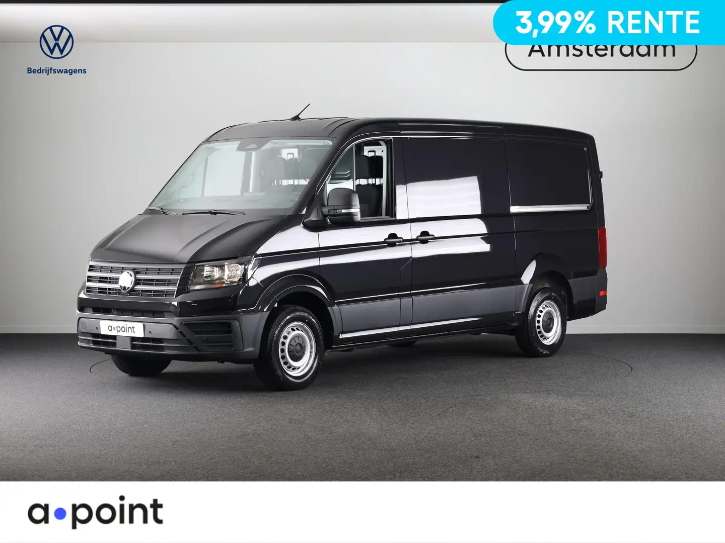 Volkswagen Crafter Bedrijfswagens Trendline L3 2.0 TDI EU6 140 pk GVW Zwart - 1