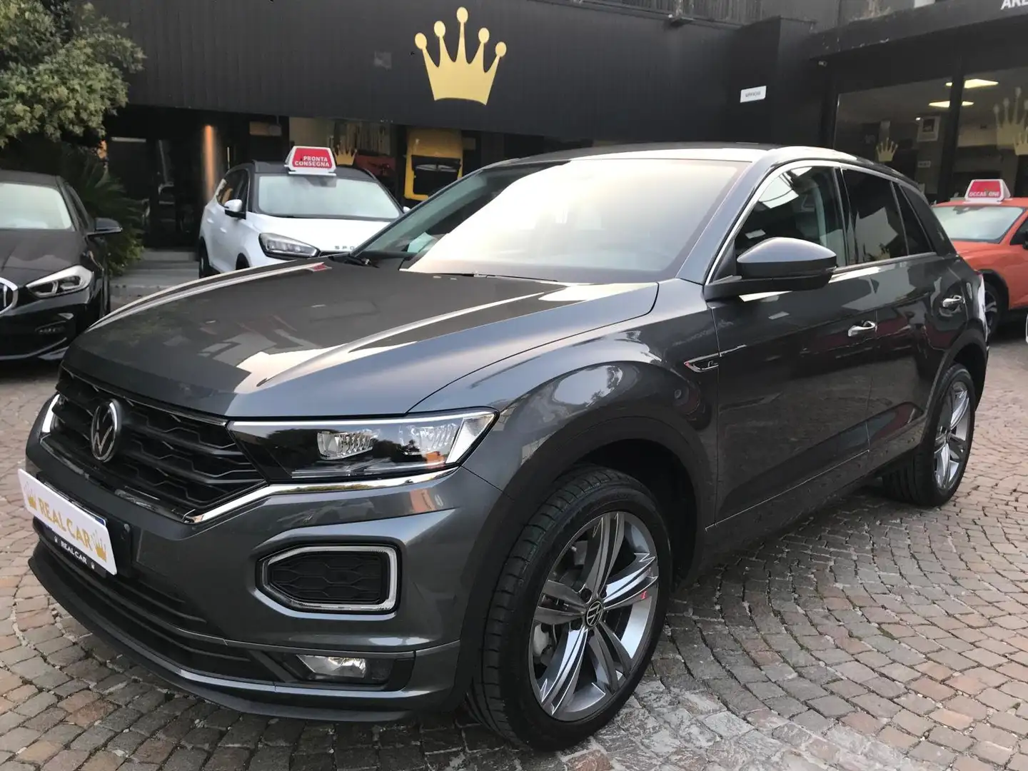 Volkswagen T-Roc T-Roc I 2017 2.0 tdi Advanced 4motion dsg Grau - 2