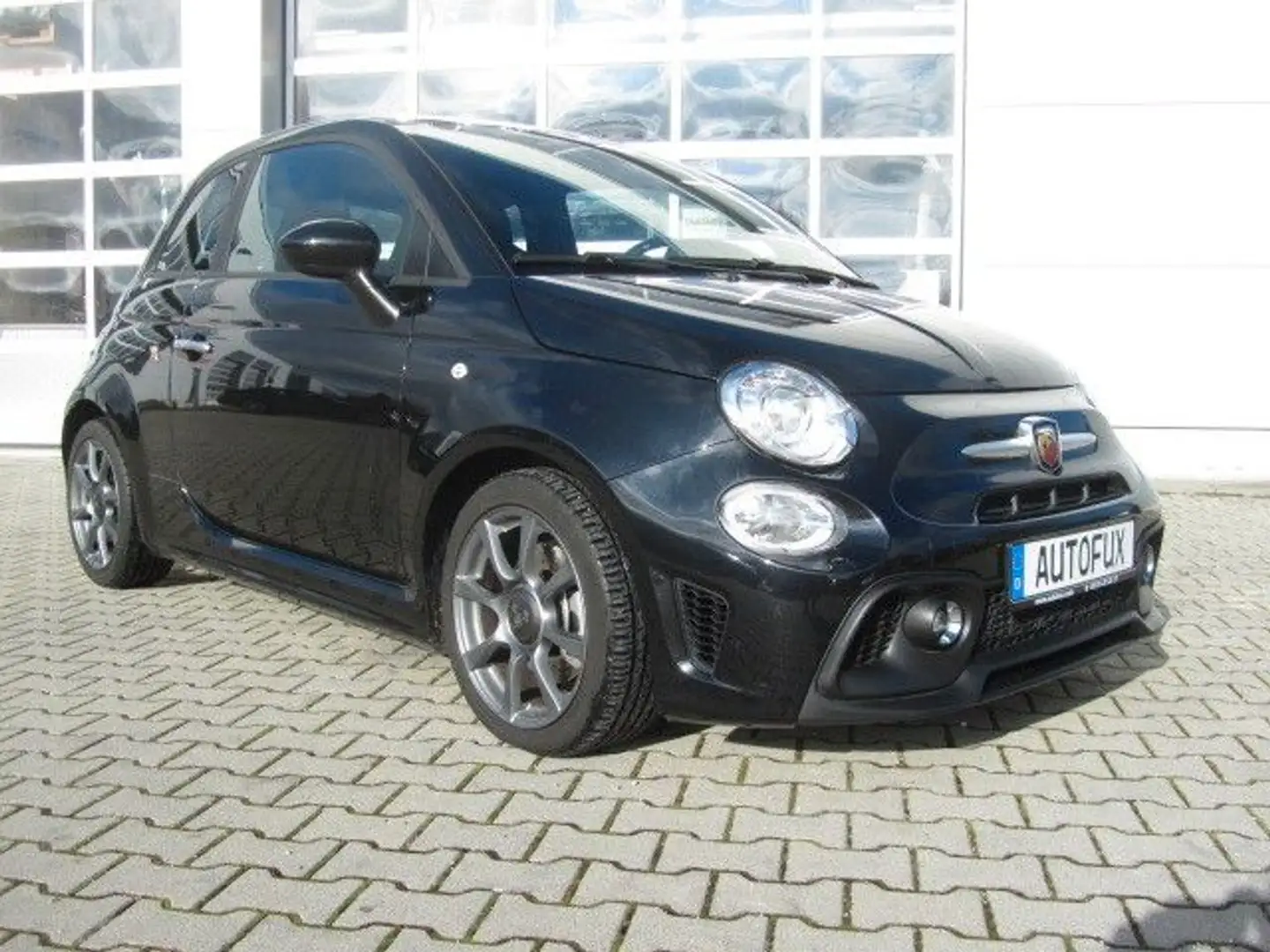 Abarth 500 595 1.4 T-Jet 165 PS, Xenon, Beats, 1. Hand, TOP Schwarz - 1