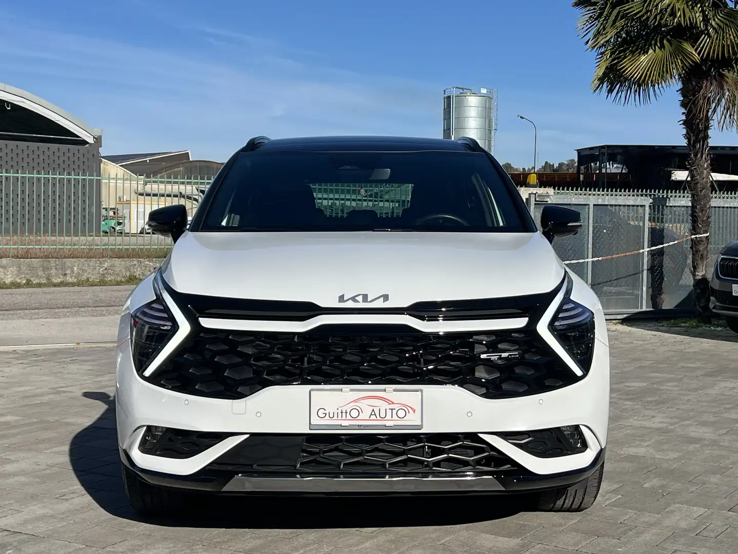 Kia Sportage Sportage V 2022 1.6 GT-line Plus 160cv auto Weiß - 2
