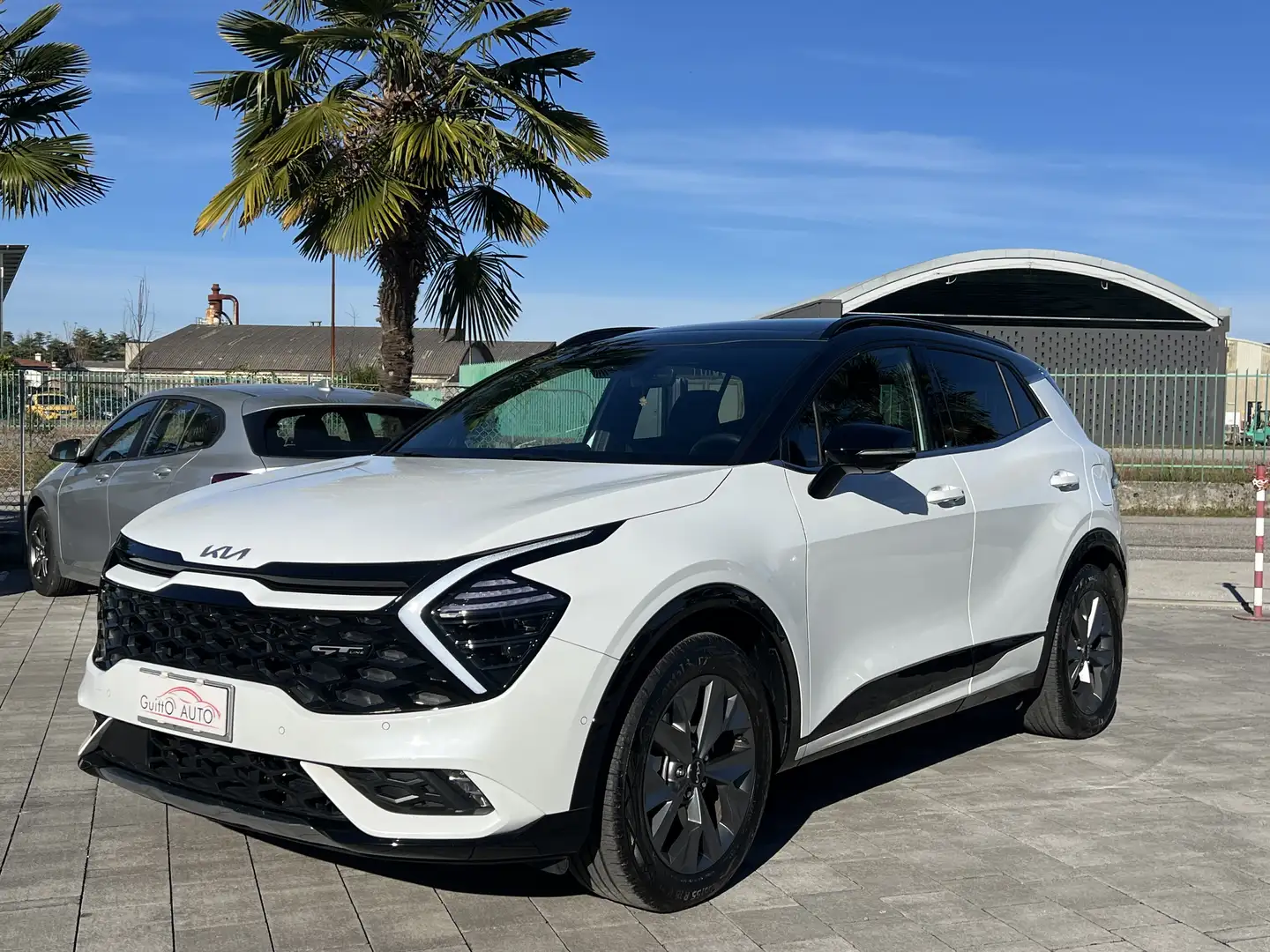 Kia Sportage Sportage V 2022 1.6 GT-line Plus 160cv auto Weiß - 1