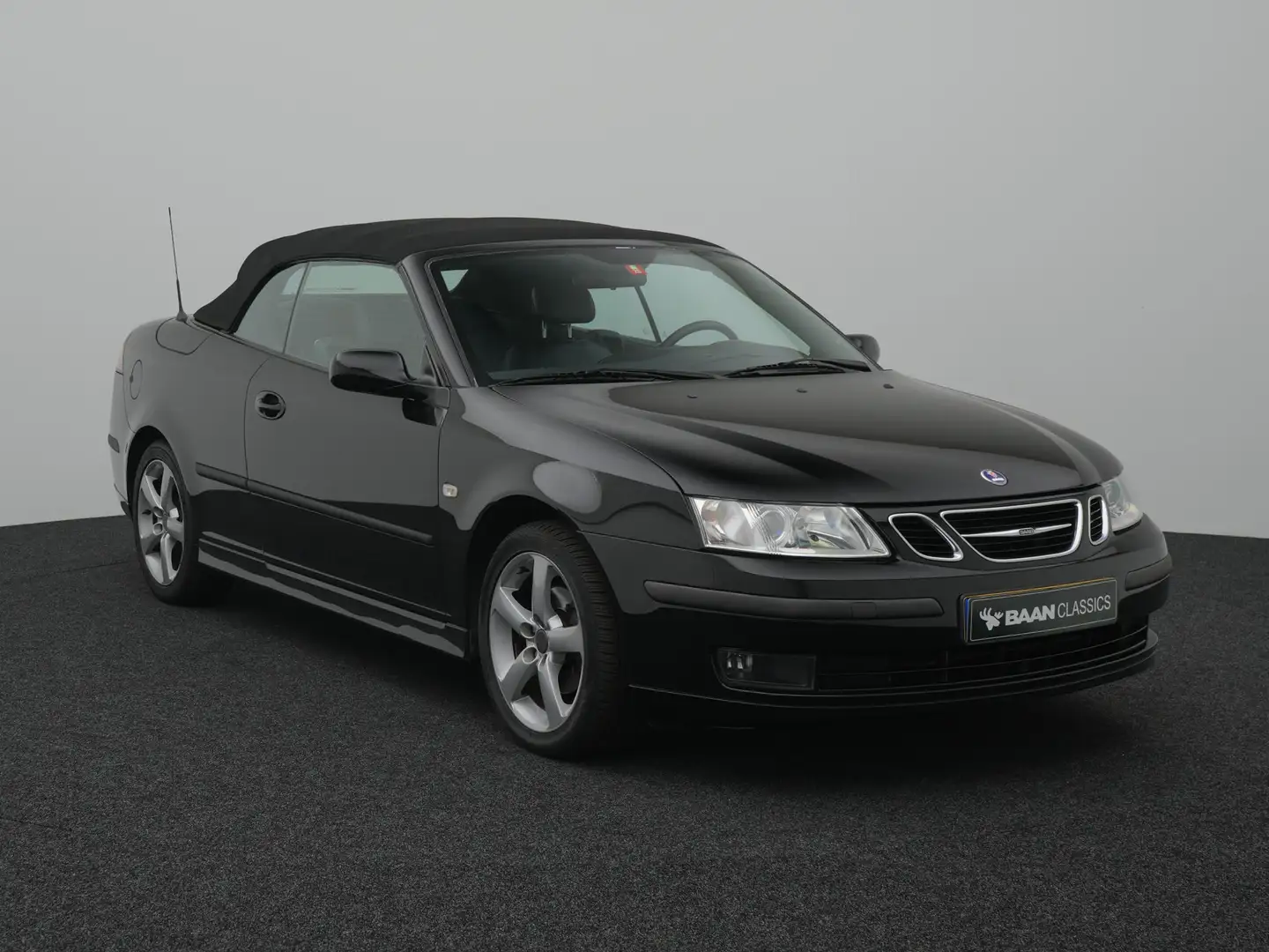 Saab 9-3 Cabrio 2.0t Linear |  Goed onderhouden | Zwart - 2