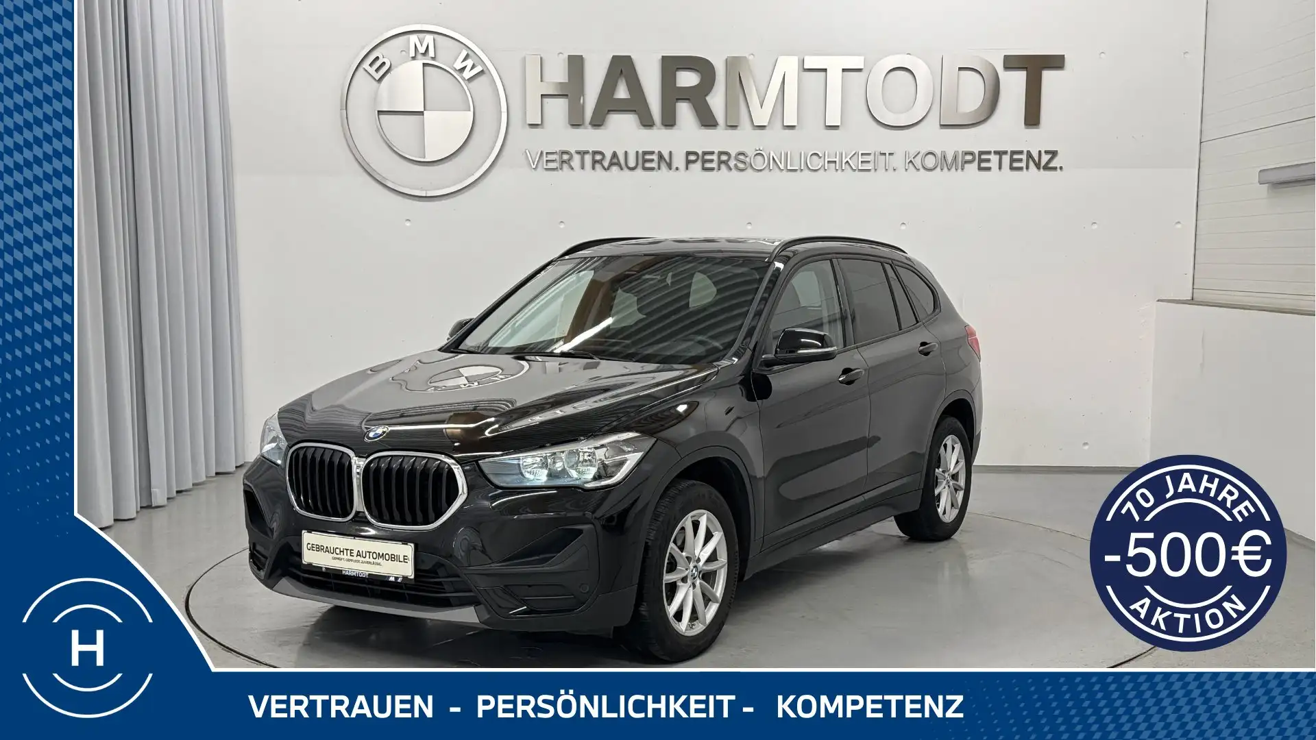BMW X1 sDrive18d *Modell Advantage* Schwarz - 1