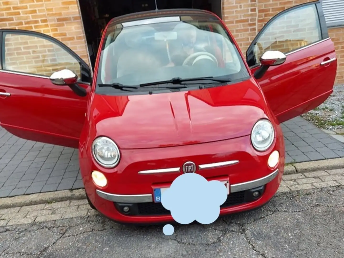 Fiat 500 1.2i Color Therapy Rouge - 1