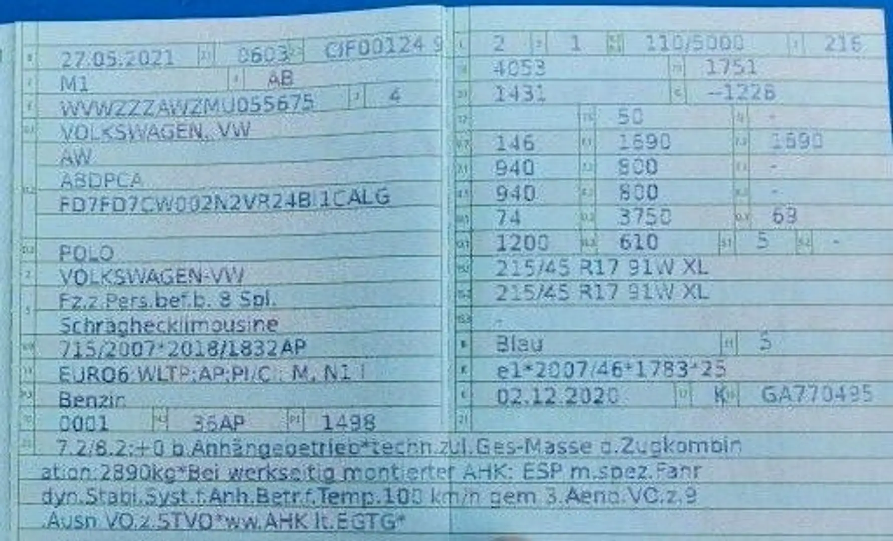 Volkswagen Polo VI Highline*R LINE SPORT*SORGLOS-PAKET*TOP* Blau - 2