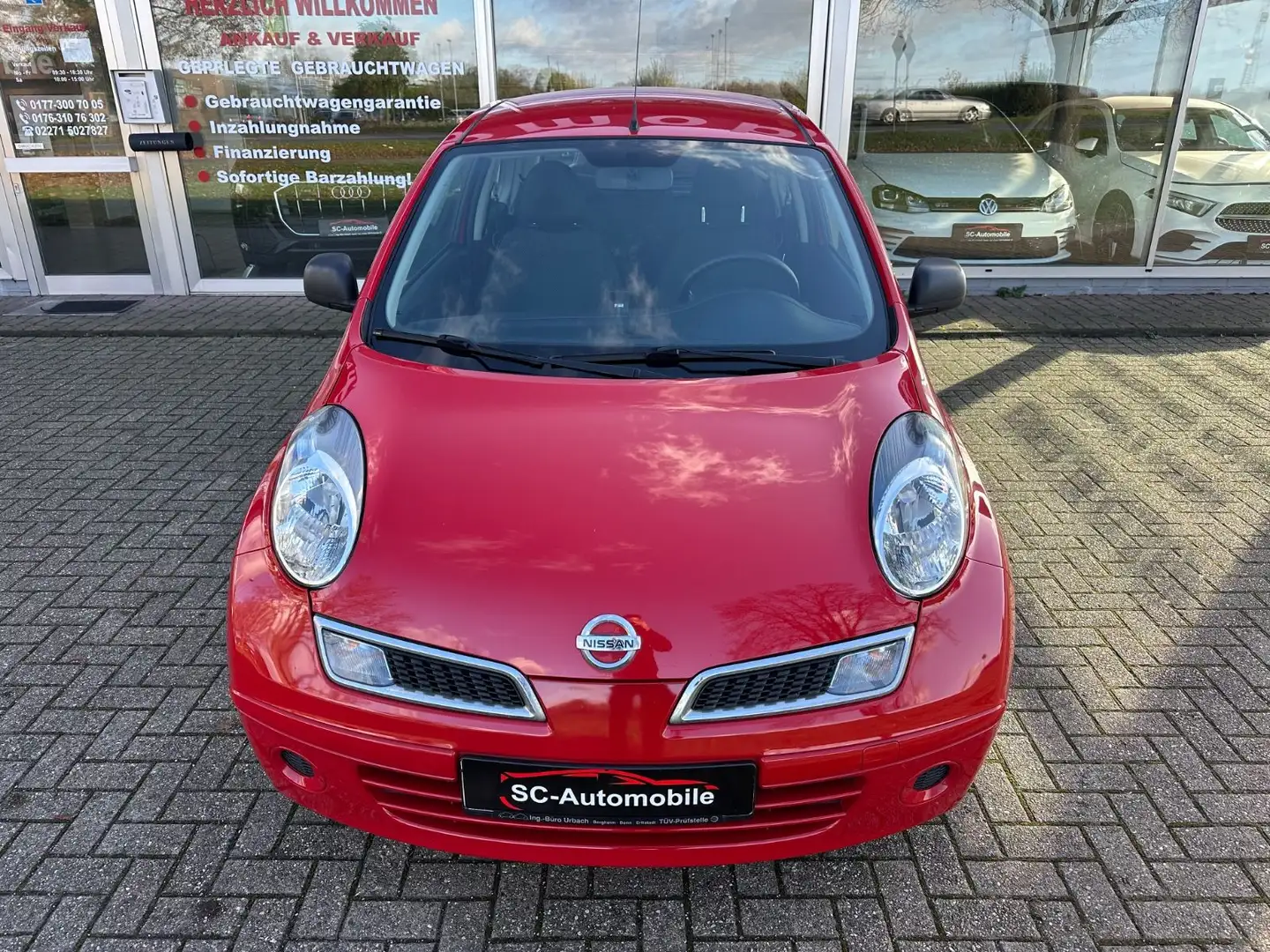 Nissan Micra *KLIMA*66000KM*TÜV-NEU*ALLWETTERREIFEN Rot - 2