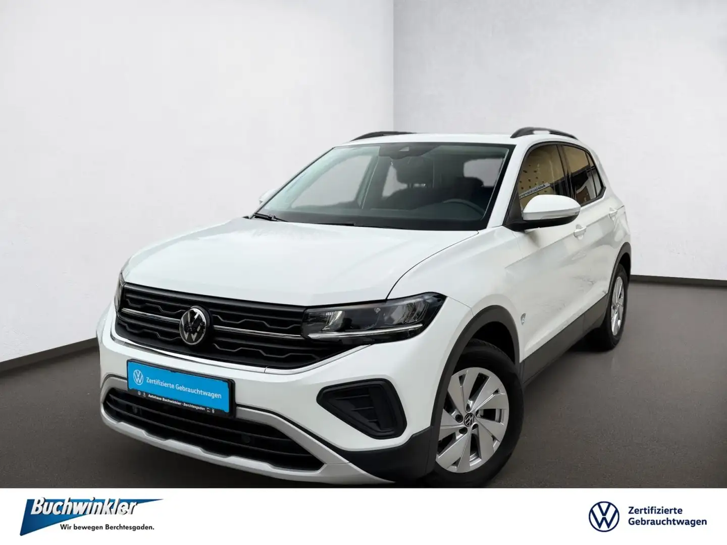 Volkswagen T-Cross T-CROSS Life 1.0 TSI 85kW *AHK*PDC*SHZ*LED Weiß - 1