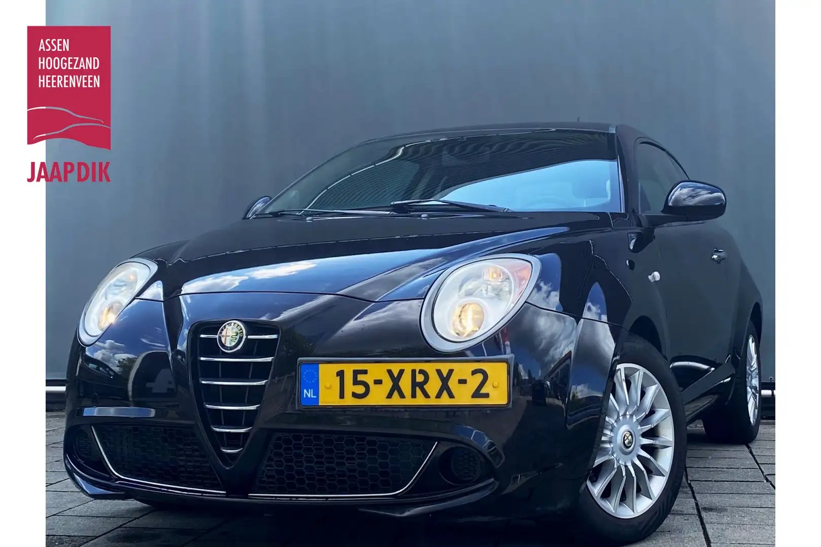 Alfa Romeo MiTo BWJ 2012 | 0.9 TwinAir 86PK Progression | AIRCO | Zwart - 1