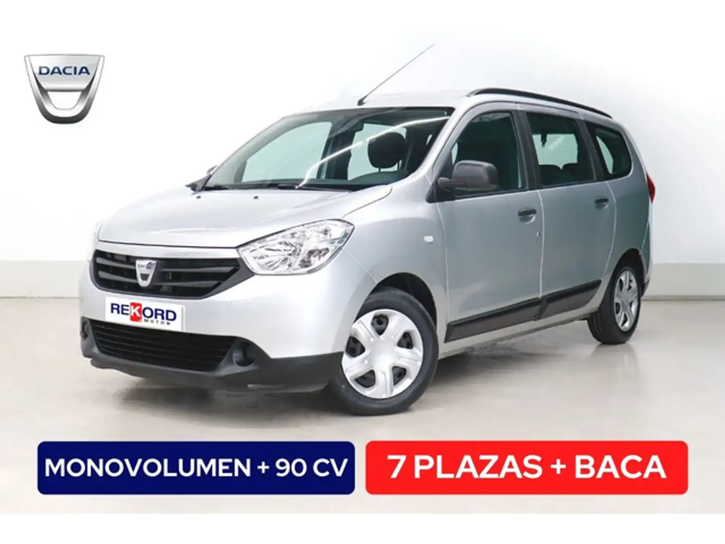 Dacia Lodgy 1.5dCi Ambiance 7pl. 66kW Gris - 1