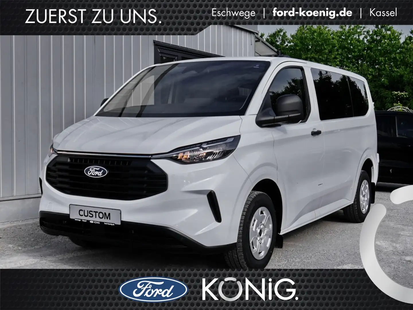 Ford Transit Custom KB Trend 320L1 Kamera+Klimaautom. Klima Weiß - 1