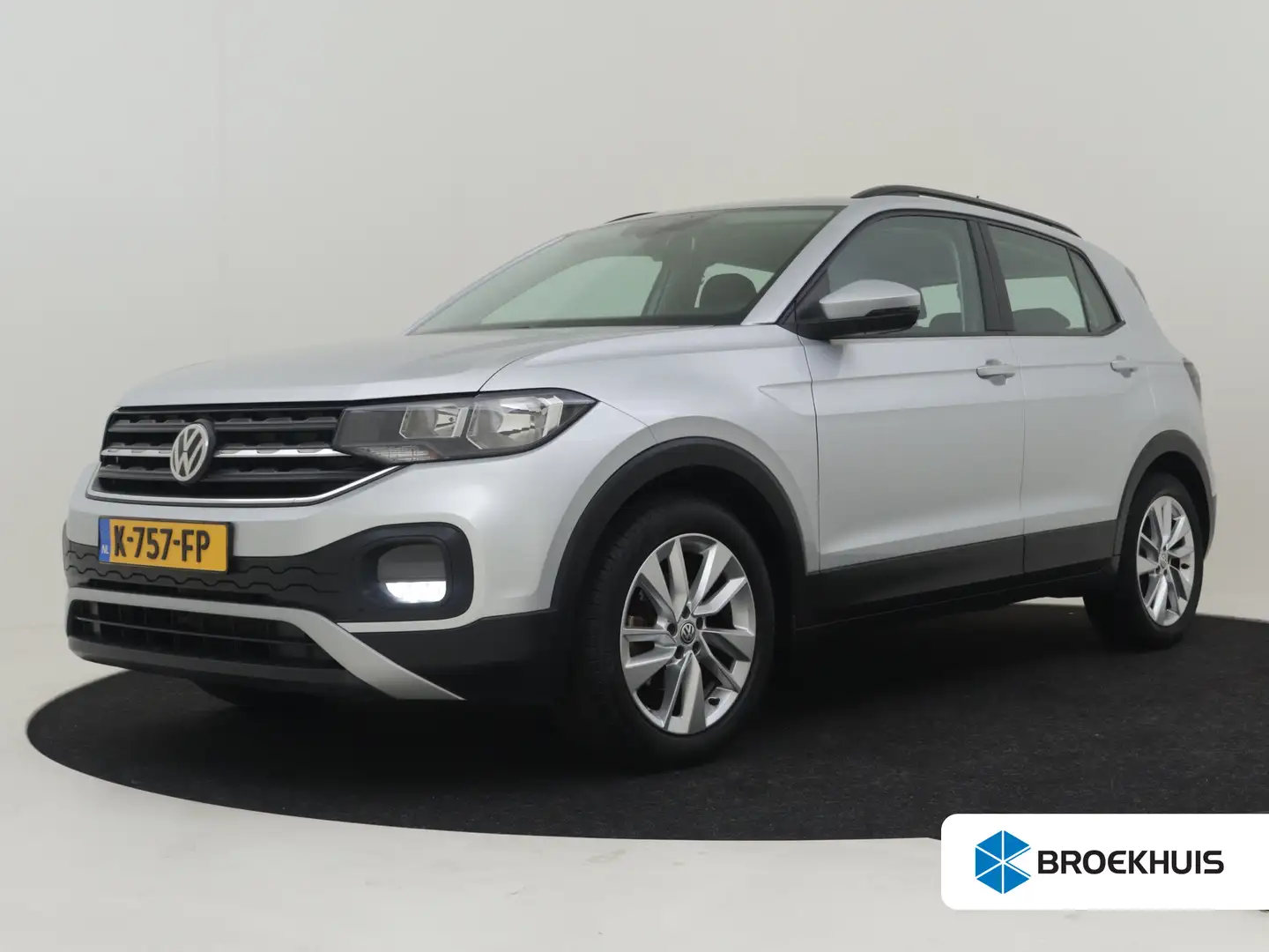 Volkswagen T-Cross 1.0 TSI Life 96pk | Trekhaak | Adaptief cruise con Grijs - 1