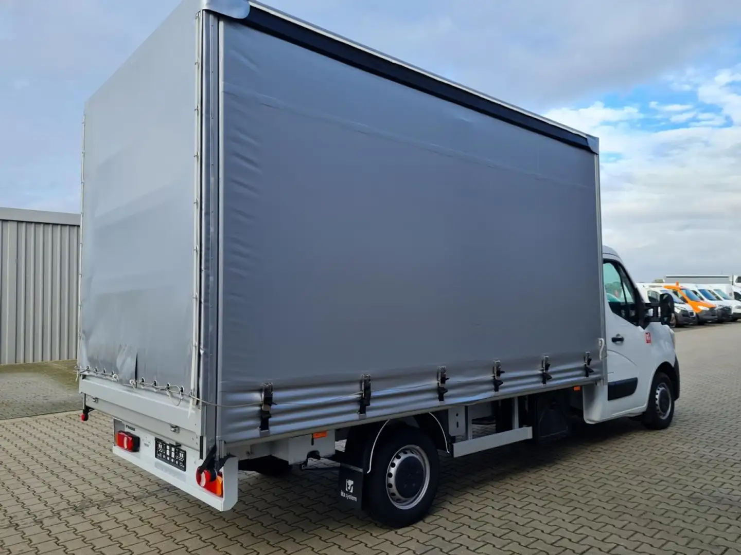 Renault Master 3,5t Pritsche Schiebe Plane ERGO KLIMA TEMP Blanc - 2