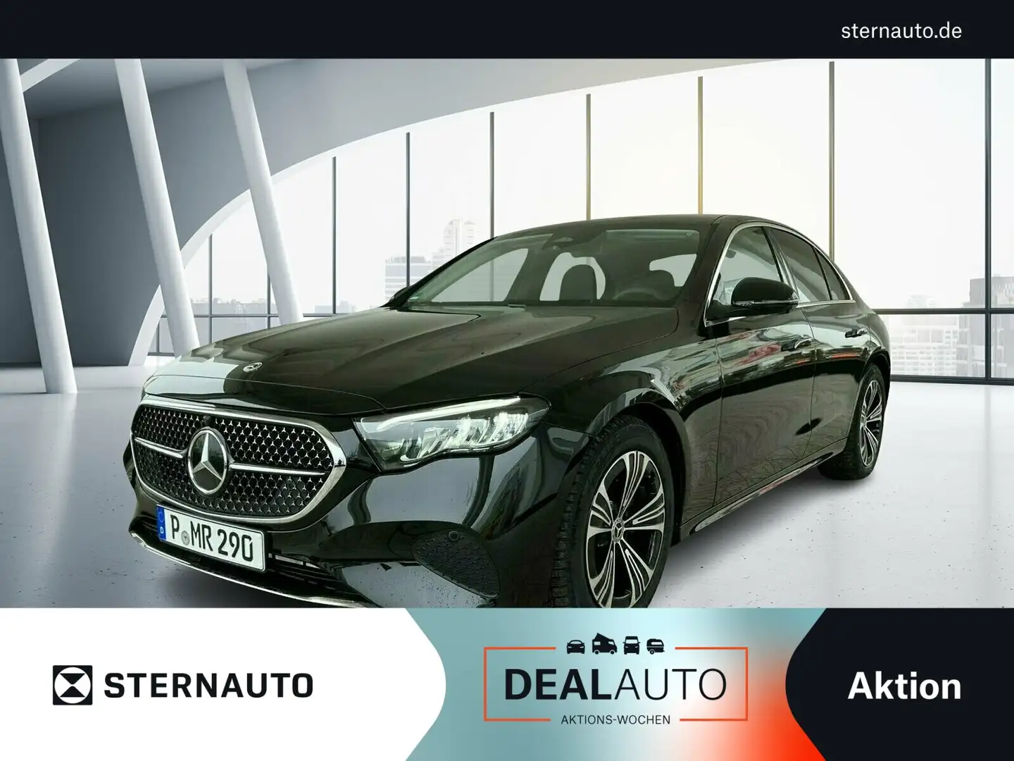 Mercedes-Benz E 220 E 220 d AVANTGARDE/Pano.-Dach/Distronic/Kamera LED Schwarz - 1