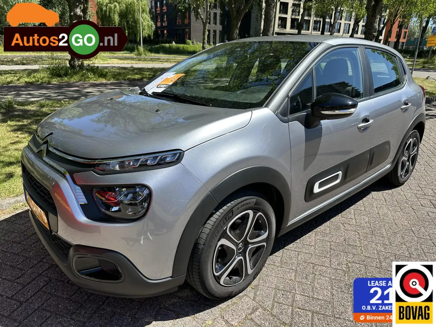 Citroen C3 1.2 PureTech Plus Grijs - 1
