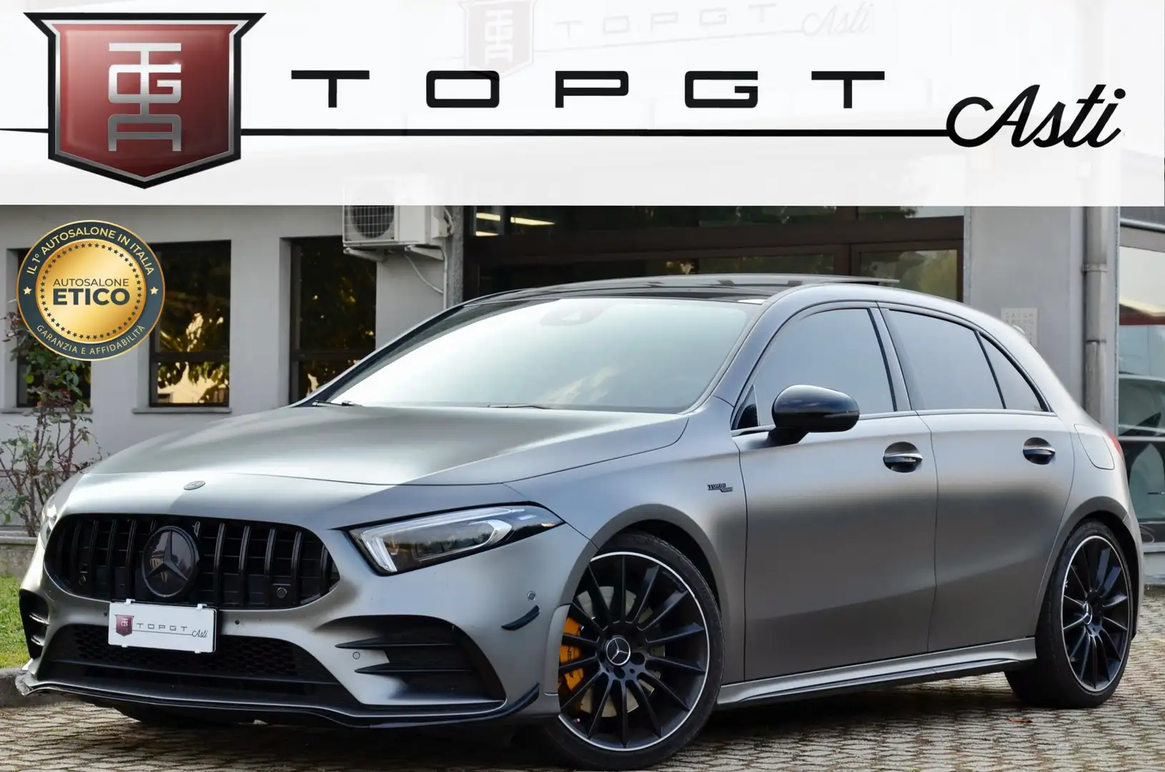 Mercedes-Benz A 35 AMG Race Edition 4matic 306cv auto SCARICO, PERMUTE Grigio - 1