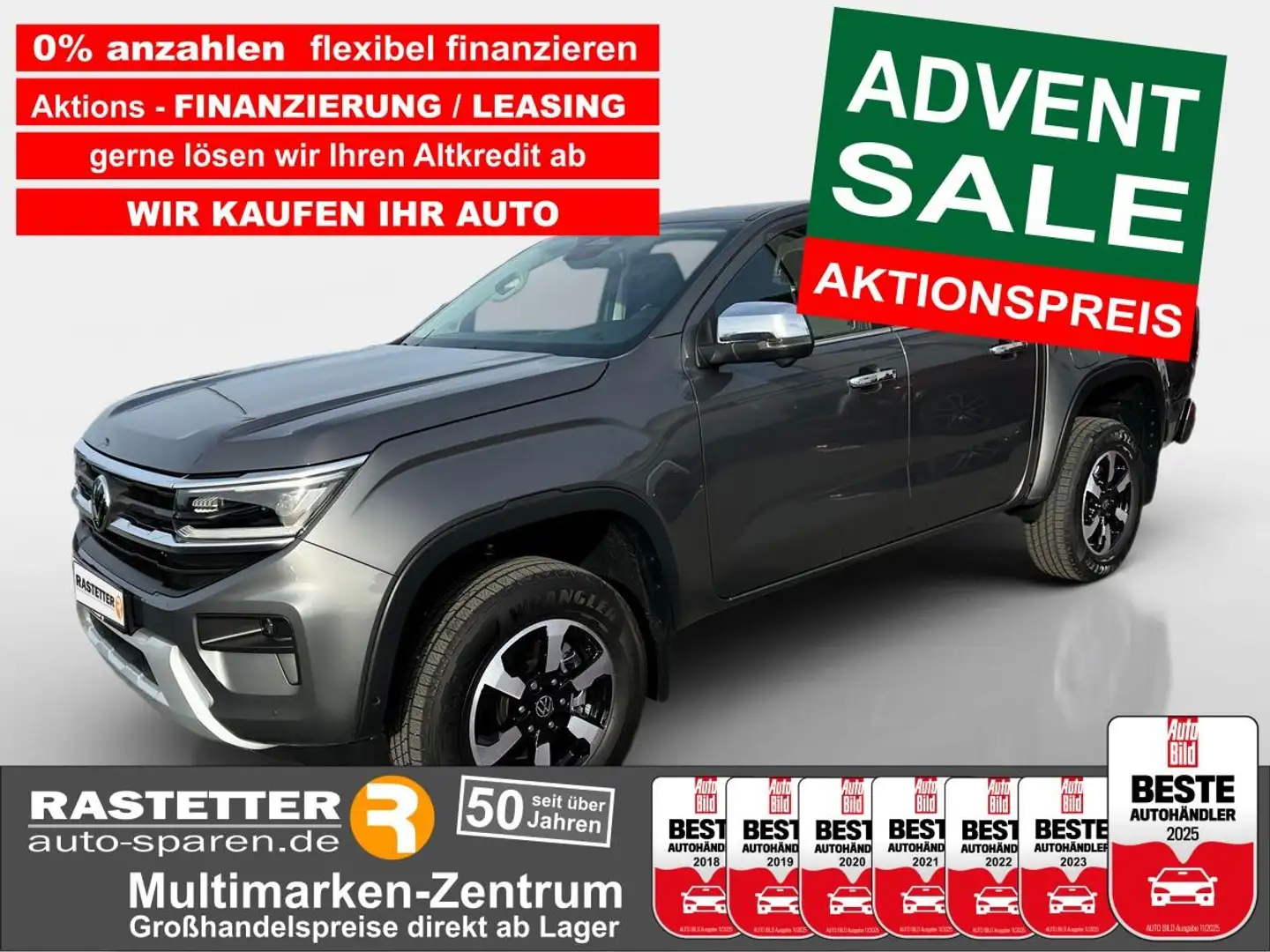 Volkswagen Amarok TDI Style 5Jahre+Cover+Standhzg+AHK+Matrix+Navi+36 Gri - 1