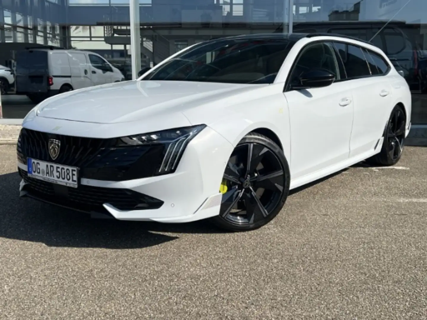 Peugeot 508 SW PSE Plug-In Hybrid 360 e-EAT8 Allrad El. Panoda Blanc - 1